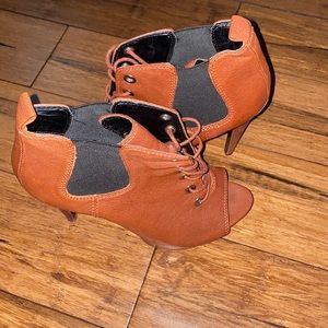 Nine West sexy brown stiletto heels